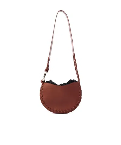 CHLOÉ CHLOÉ LOGO DETAILED SMALL HOBO BAG