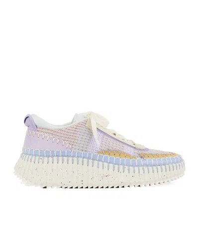 CHLOÉ CHLOÉ LOWER-IMPACT MESH NAMA SNEAKERS