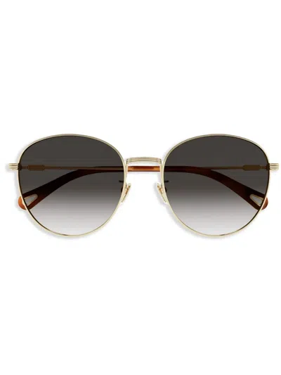 CHLOÉ PANTOS-FRAME SUNGLASSES