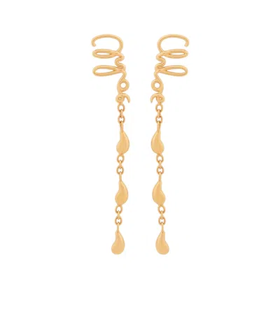 CHLOÉ THE CHLOÉ ICONIC DANGLING EARRINGS
