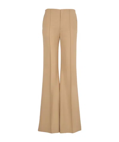 CHLOÉ CHLO BROKEN-HEEL SLIM PANTS