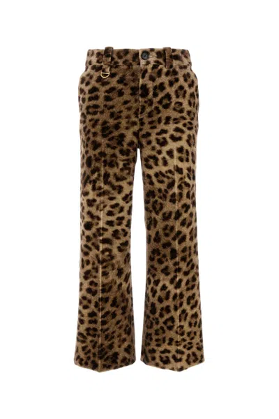 CHLOÉ PRINTED VELVET PANT