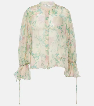CHLOÉ CHLOÉ SHEER SILK TOP