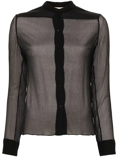 CHLOÉ CHLOÉ SILK CREPON SHIRT CLOTHING