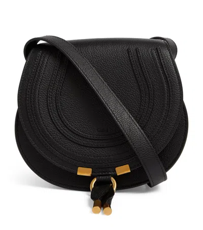 CHLOÉ SMALL LEATHER MARCIE SADDLE BAG