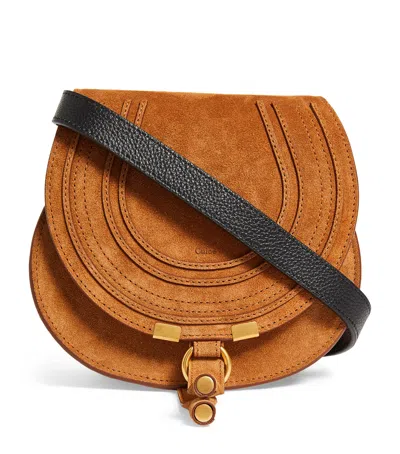 CHLOÉ SMALL LEATHER MARCIE SADDLE BAG