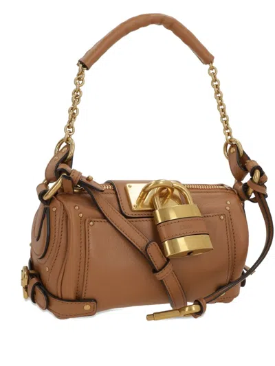 CHLOÉ SMALL PADDINGTON LEATHER TOTE BAG