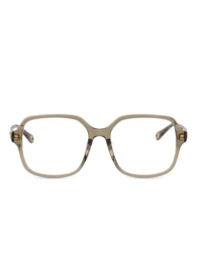 CHLOÉ SQUARE-FRAME GLASSES