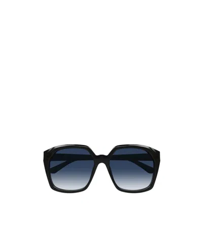 CHLOÉ CHLOÉ EYEWEAR SALOME OVERSIZED FRAME SUNGLASSES
