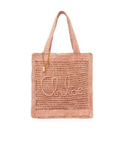 CHLOÉ CHLOÉ SUMMER BANANA TOTE BAG