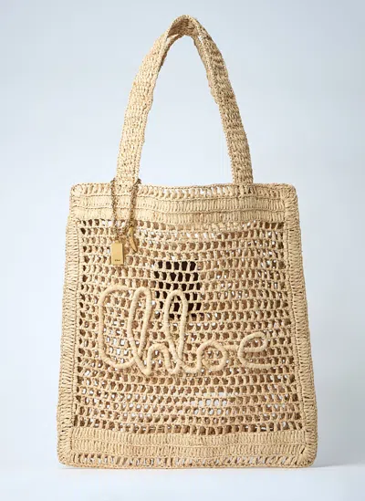 CHLOÉ SUMMER BANANA TOTE BAG