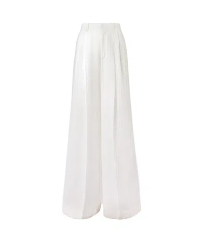 CHLOÉ CHLOÉ PLEATED WIDE-LEG PANTS
