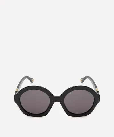 CHLOÉ CHLOE WOMEN'S CHUNKY OVAL SUNGLASSES