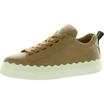 CHLOÉ CHLOE WOMENS BEIGE CASUAL AND FASHION SNEAKERS SHOES 40 MEDIUM(B,M) BHFO 3605