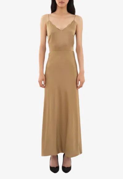 CHLOÉ X ATELIER JOLIE SILK MAXI DRESS