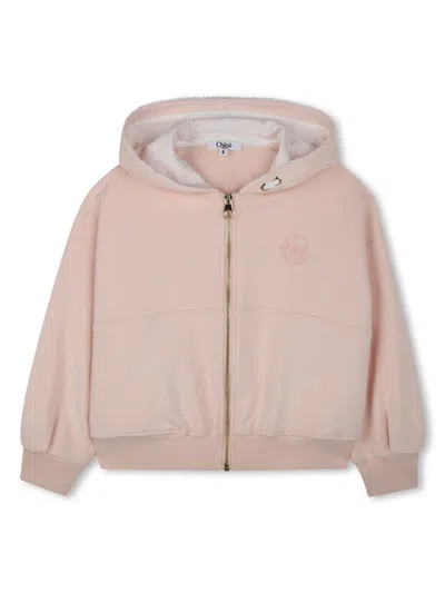 CHLOÉ ZIP-UP HOODIE