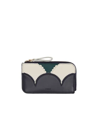 CHLOÉ ZIPPER CARD BAG