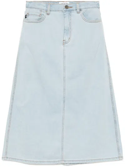 CHOCOOLATE DENIM SKIRT