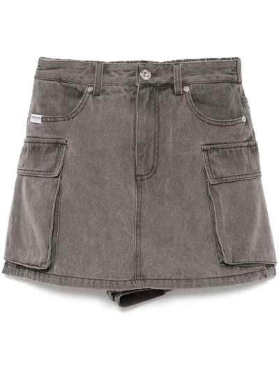 CHOCOOLATE DENIM SKORT