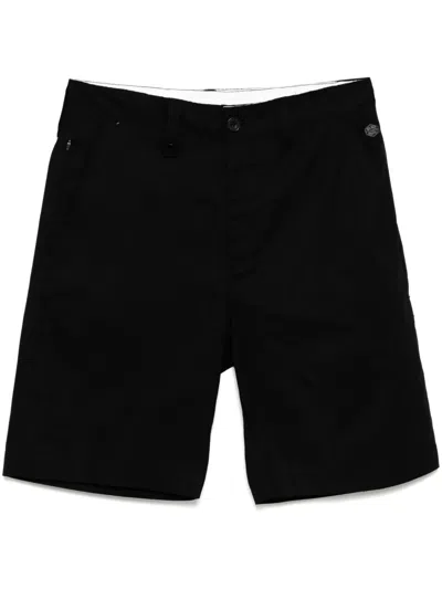 CHOCOOLATE DRAWSTRING BERMUDA SHORTS