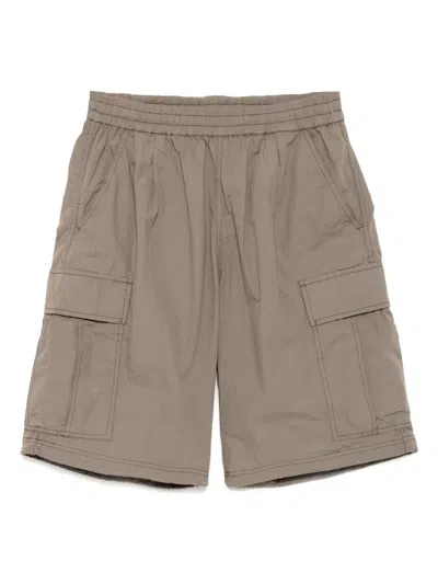 CHOCOOLATE DRAWSTRING CARGO SHORTS