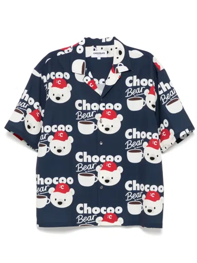 CHOCOOLATE GRAPHIC-PRINT SHIRT