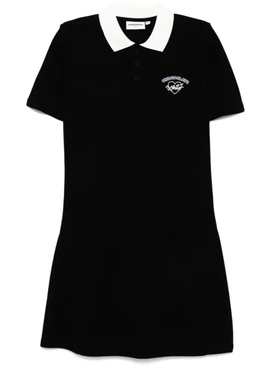 CHOCOOLATE LOGO-EMBROIDERED DRESS