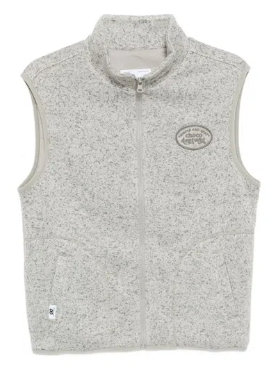 CHOCOOLATE LOGO-EMBROIDERED GILET