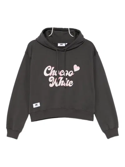 CHOCOOLATE LOGO-EMBROIDERED HOODIE