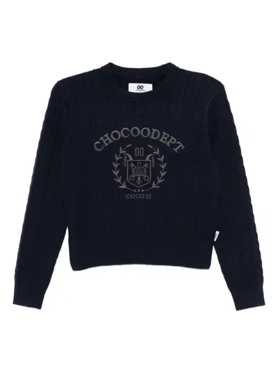 CHOCOOLATE LOGO-EMBROIDERED JUMPER