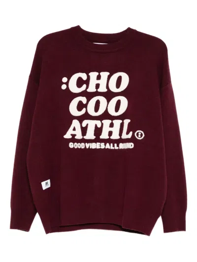 CHOCOOLATE LOGO-EMBROIDERED SWEATSHIRT
