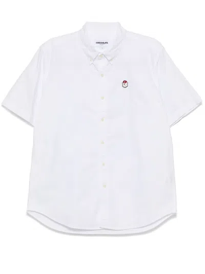 CHOCOOLATE LOGO-PATCH SHIRT