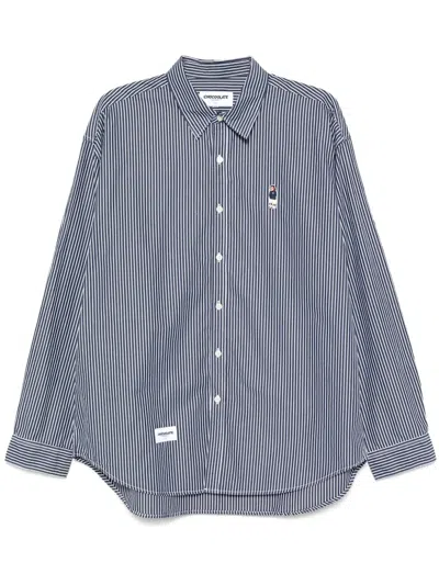 CHOCOOLATE LOGO-PATCH SHIRT