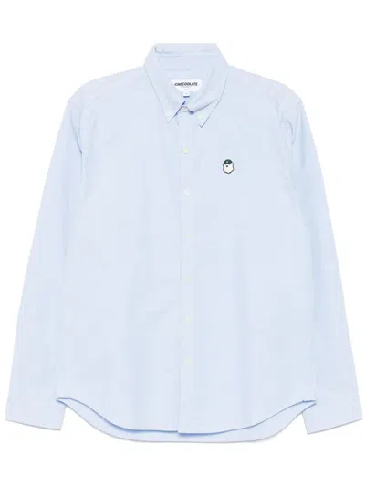 CHOCOOLATE LOGO-PATCH SHIRT