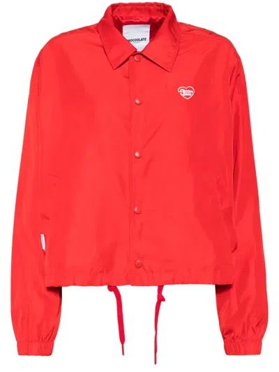 CHOCOOLATE LOGO-PRINT JACKET