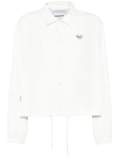 CHOCOOLATE LOGO-PRINT JACKET