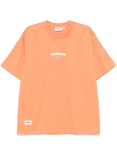 CHOCOOLATE LOGO-PRINT T-SHIRT