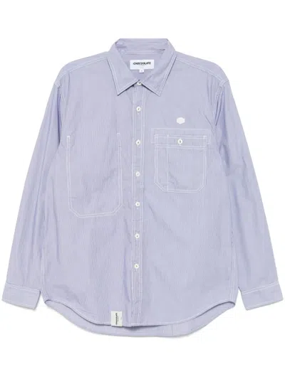 CHOCOOLATE STRIPED SHIRT