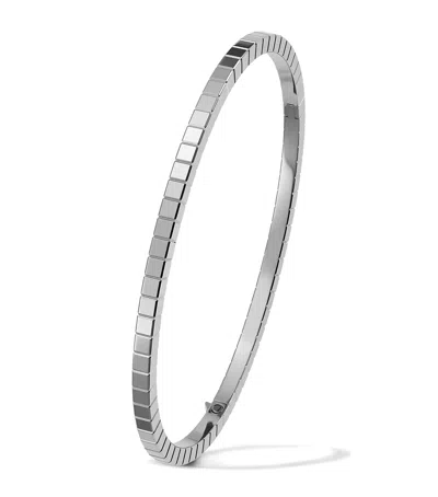 CHOPARD WHITE GOLD ICE CUBE BANGLE