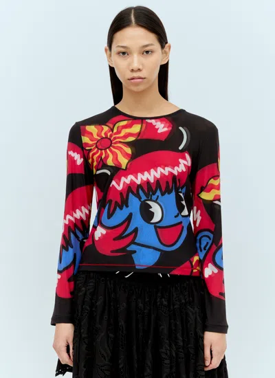 CHOPOVA LOWENA CHOPOVA LOWENA WOMEN LITTLE DEVIL MESH TOP