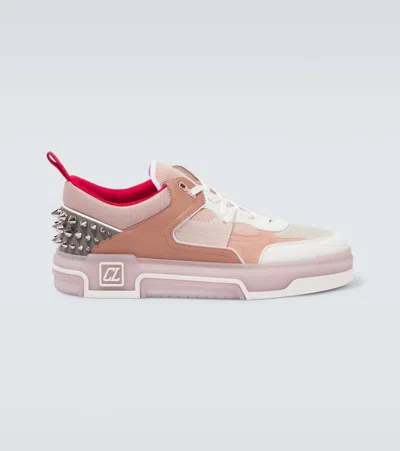 CHRISTIAN LOUBOUTIN ASTROLOUBI LEATHER SNEAKERS