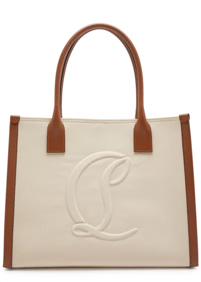 CHRISTIAN LOUBOUTIN CHRISTIAN LOUBOUTIN BY MY SIDE LARGE CANVAS TOTE