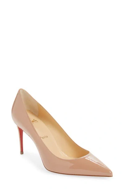 CHRISTIAN LOUBOUTIN CHRISTIAN LOUBOUTIN KATE POINTED TOE PATENT LEATHER PUMP