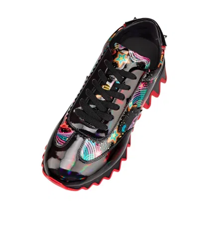 CHRISTIAN LOUBOUTIN LACE UP SNEAKERS