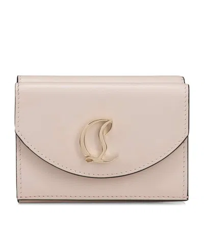 CHRISTIAN LOUBOUTIN LOUBI54 LEATHER COMPACT WALLET