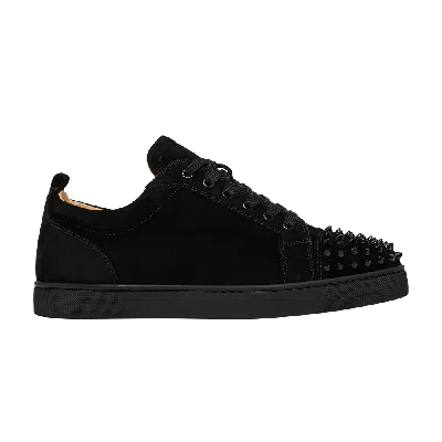 CHRISTIAN LOUBOUTIN CHRISTIAN LOUBOUTIN LOUIS JUNIOR SPIKES FLAT 'TAUPE'