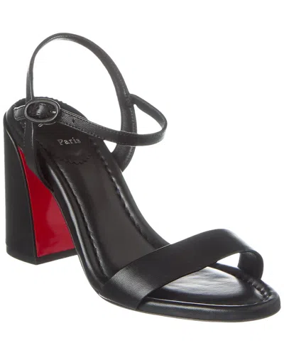 CHRISTIAN LOUBOUTIN CHRISTIAN LOUBOUTIN MISS JANE 85 LEATHER SANDAL