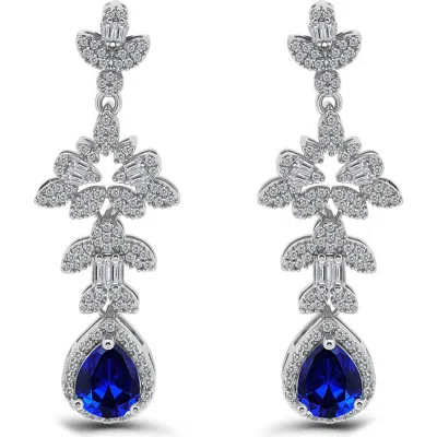 CHRISTIAN SIRIANO CHRISTIAN SIRIANO PEAR CUBIC ZIRCONIA DROP EARRINGS