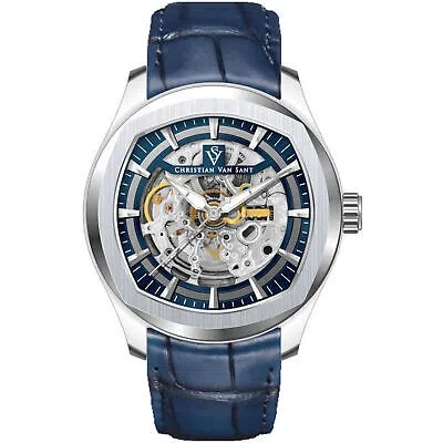 CHRISTIAN VAN SANT CHRISTIAN VAN SANT MEN'S ROMEO BLUE DIAL WATCH - CV9501