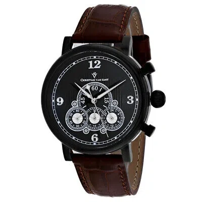 CHRISTIAN VAN SANT CHRISTIAN VAN SANT MENS BLACK DIAL WATCH - CV0713